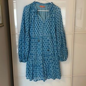 Oliphant Block Print Dress Sz S